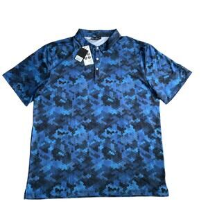 YATTA GOLF Men's Standout Performance Polo Shirts Golf Op Camo Size 4XL NEW